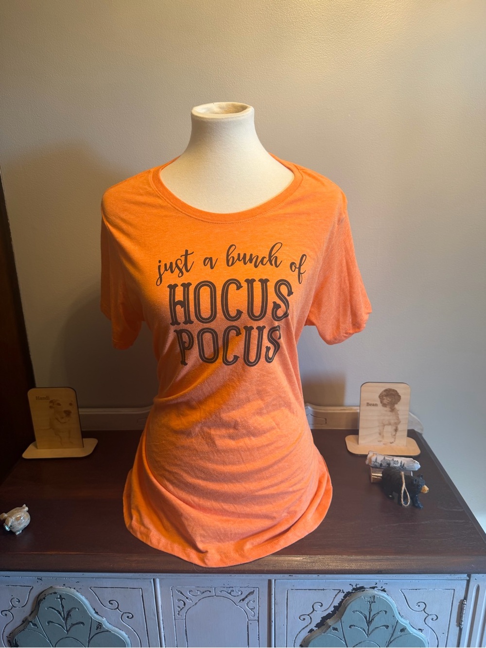 Just a Bunch of Hocus Pocus Orange Women's Graphic Tee